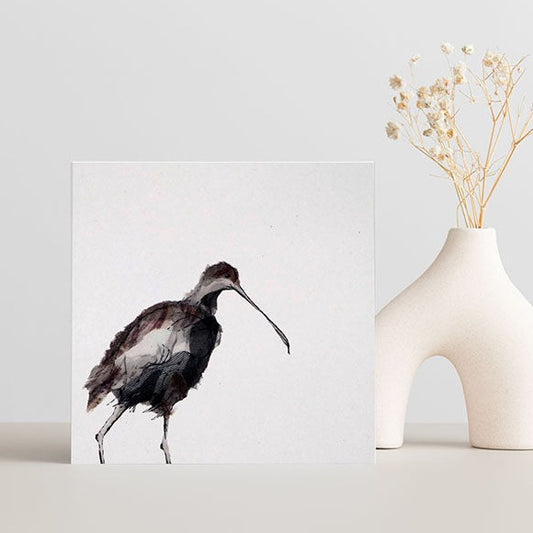 Curlew Collection Curlew Shows His Face - Greeting Card