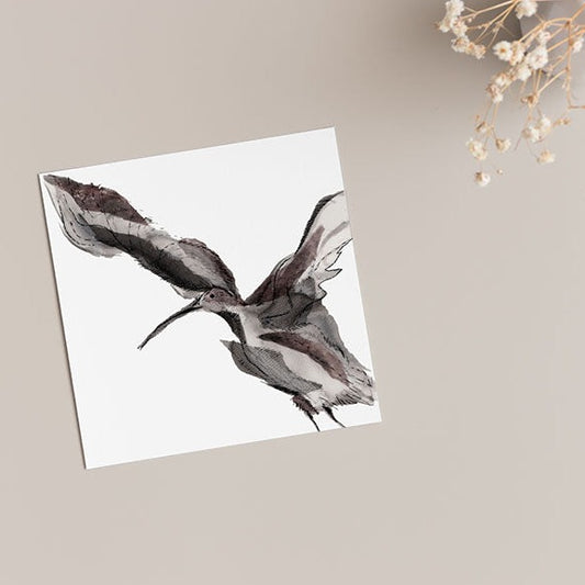 Curlew Collection Curlew Takes Flight - Greeting Card