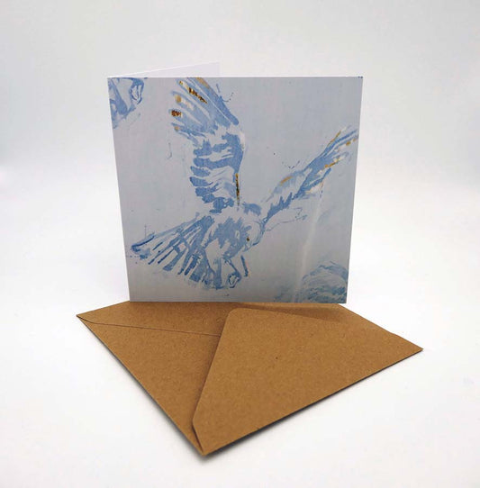 Hen Harrier Collection Fading Away - Greeting Card