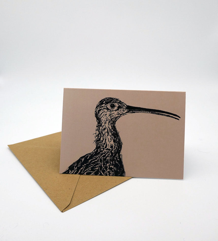 Curlew Design - Greeting Card