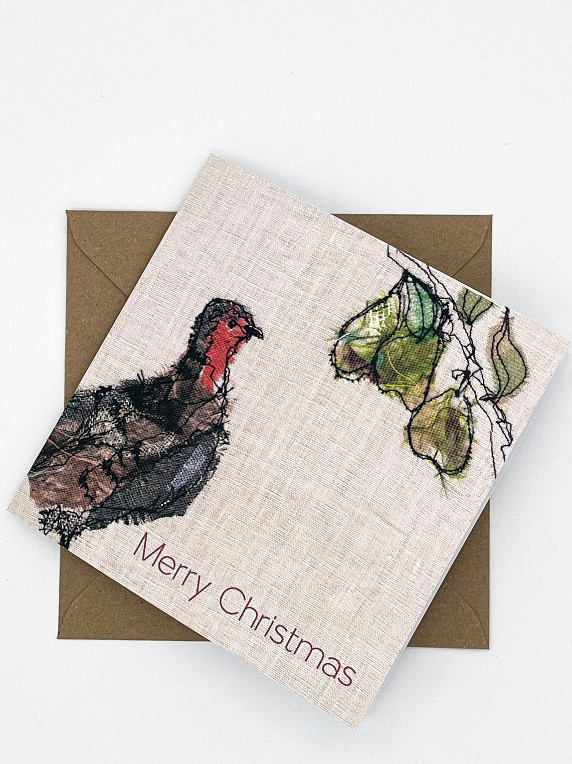 Partridge & Pear Tree - Christmas Greeting Card