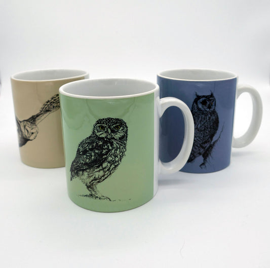 British Owl Mug